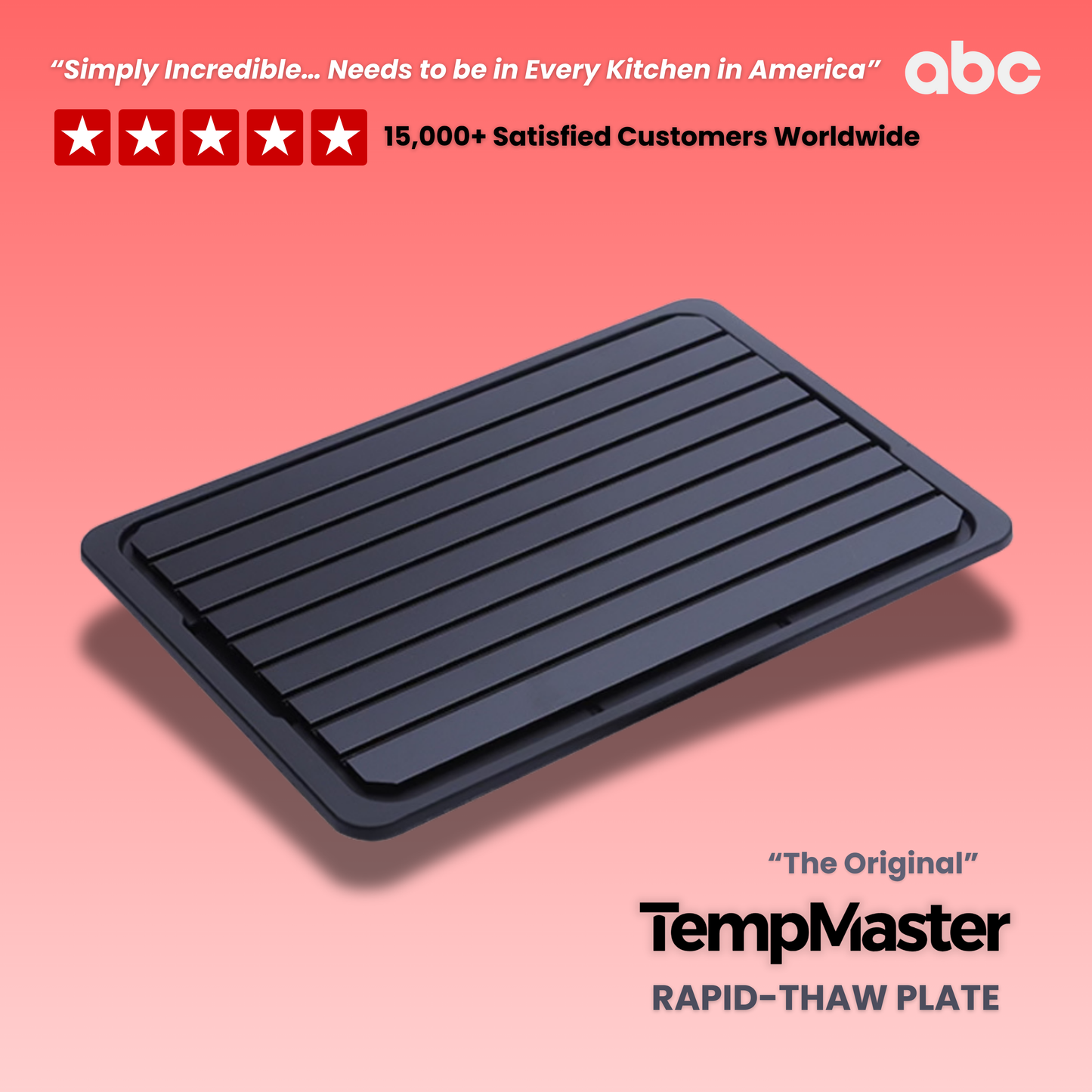 TempMaster™ Rapid-Thaw Plate